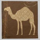 Vintage Camel Silhouette Napkin napkins