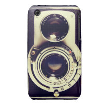 Vintage Camera iPhone 3 Case-Mate Cases