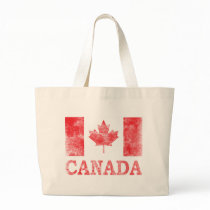 Vintage Canada Canvas Bag