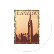 Vintage Canada Sticker
