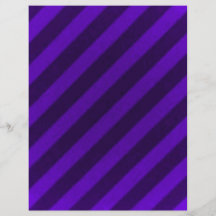 Vintage Candy Stripe Amethyst Purple Grunge Flyers