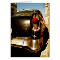 Vintage Car Card