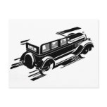 Vintage Car Greeting card postcards