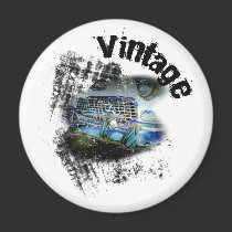 Vintage Car magnets