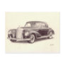 Vintage Car: Mercedes Benz 300S Post Card