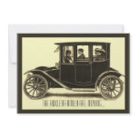 Vintage Car ~ Moving Announcement