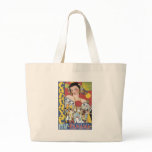Vintage Carnival 1937 Panama Travel Poster Canvas Bag
