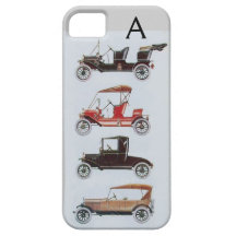 VINTAGE CARS  MONOGRAM iPhone 5 COVERS