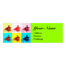 VINTAGE CARS POP ART / AUTO REPAIR AUTOMOTIVE BUSINESS CARD TEMPLATE