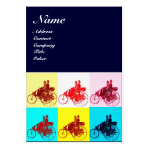 VINTAGE CARS POP ART / AUTO REPAIR AUTOMOTIVE BUSINESS CARD