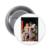 vintage cartoon weird buttons