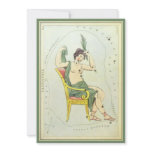 Vintage Cassiopeia Constellation Custom Announcements