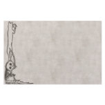 Vintage Cat, Skull & Owl Stationery