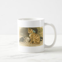 Vintage Cats Mug