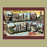 Vintage Change of Address, Grand Canyon Travel postcards