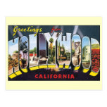Vintage Change of Address, Hollywood California Post Cards