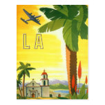 Vintage Change of Address, Los Angeles Mission Postcard