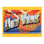 Vintage Change of Address, New York City NYC Postcard