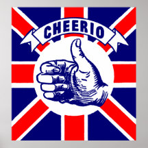 Vintage Cheerio Poster