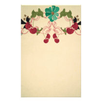 Vintage cherries Stationery stationery