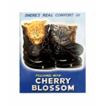 Vintage Cherry Blossom Polish Ad -Kittens in Shoes t-shirts