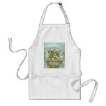 Vintage Cherub Save the Date Design Apron