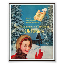 Vintage Chesterfield Cigarette Advertising 1951 Photo Print