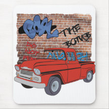 Vintage Chevy Pickup Truck Mouse Pads