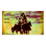 Vintage Cheyenne Warriors Business Cards
