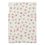 Vintage chic floral roses pink shabby rose flowers ipad mini cases