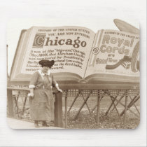 Vintage Chicago Billboard Mousepad
