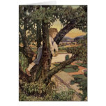 Vintage Child, Foreign Land, Jessie Willcox Smith Greeting Cards