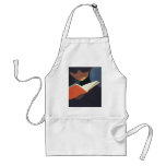 Vintage Child Reading a Book, Back to School Time! Aprons