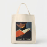 Vintage Child Reading a Book, Back to School Time! Tote Bag