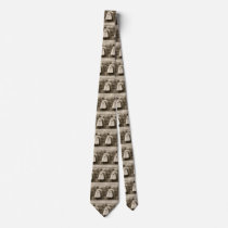Vintage Children Kissing; Their First Kiss Custom Tie