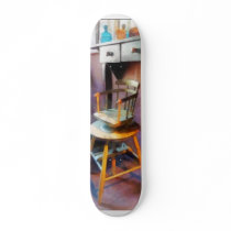 Vintage Child's Barber Chair Custom Skateboard