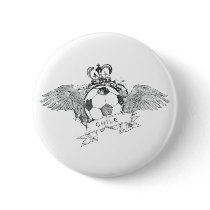 Vintage Chile Football Pinback Button