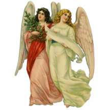 Vintage Christmas Angel Cut Outs