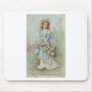 Vintage Christmas Angel Mouse Pads