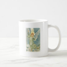 Vintage Christmas Angel Mug