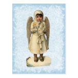 Vintage Christmas Angel Postcard