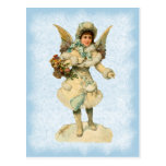 Vintage Christmas Angel Postcard