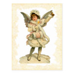 Vintage Christmas Angel Postcard