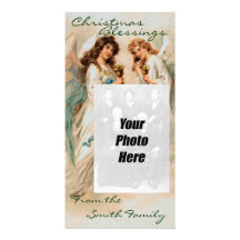 Vintage Christmas Angels Photo Cards