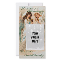 Vintage Christmas Angels Photo Cards