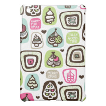 Vintage christmas art ipad mini case