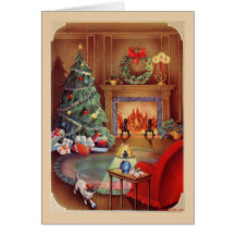 Vintage Christmas Card