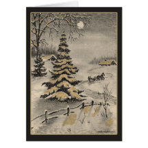 Vintage Christmas Card