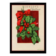 Vintage Christmas Card