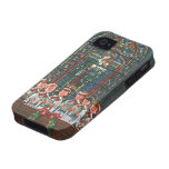 Vintage Christmas Choir in Church Children Singing Vibe iPhone 4 Cases